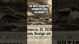 The Most Horrifying Tornadoes Ever Recorded!