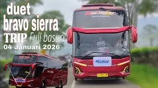 KONVOI FULL BASURI ‼️ NGOYOD BUS BRAVO SIERRA IRON MAN X GALANTIS trip wayang windu 4 Januari 2026