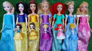 Cute Miniatures Disney Princess Frozen ELSA & Annall! elsa satisfying unboxing MATTEL