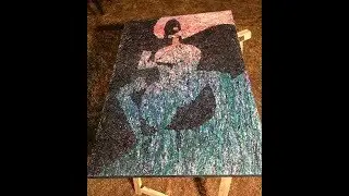 TIME LAPSE Leonardo Passeri live painting al Bagnaia Suona Jazz