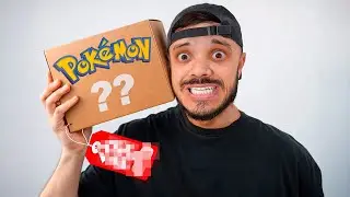 ABRI CAIXA MISTERIOSA DE POKEMON pra ver o que ganhei