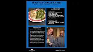 Sheet Pan Chicken Piccata (Big Breasts & Bigger Opinions)
