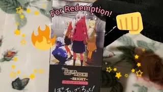 Bocchi the Rock! Build Divide Bright Opening  Premium Booster Boxes! For Redemption!!! #anime #cute