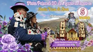 MISA MEDIO AÑO SANTA ROSA LIMA 