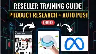 Beginner Training Guide Using Mobile￼: Product Research + Free Ai Design + Post | Ananno Fuad 