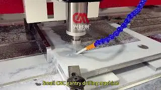 Gantry Type CNC Drilling Machine for Large Sheet Metal with Dense Hole Patterns