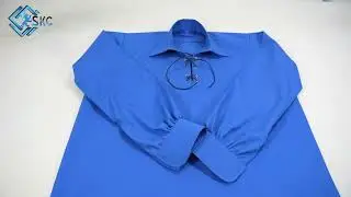 💙 Royal Blue Jacobite Ghillie Kilt Shirt 💙