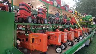Worlds Largest Rolling Pedal Tractor Collection