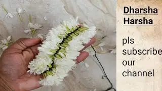 பூ கட்ட தெரியாதா?இதோ இந்த வீடியோவை பாருங்கள்| Easy flower garland making video#easy flower tying