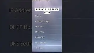 How to fix NBA 2K26 PS5 Lag spikes!! FIXED