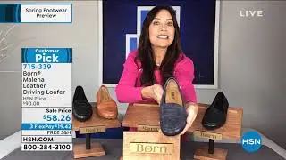 Born Malena Leather Driving Loafer