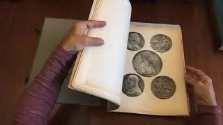 Numismatics Medals Coins 1899 de Chaufepie French Dutch rare work on medals w/ fine plates folio