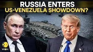 US-Venezuela Tensions Rise as Russian Jets Arrive | Putin vs Trump Showdown? | WION LIVE