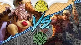 Smite: The Hulk vs FrostGiant who is bigger? Ymir vs Cu Chulainn I Grandmasters Duel