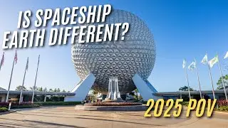 Did Disney Change Spaceship Earth for 2025?? Let's find out with my POV 4K video shot! @Disney
