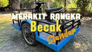 How to make and weld a rickshaw frame part2