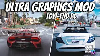 GTA 5 Ultra Graphics Mod For Low-End PC | GTA 6 Ultimate Edition