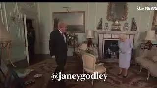 &ldquo;We made a great song for Britain your majesty&rdquo; #janeygodleyvoiceover #TheQueen
