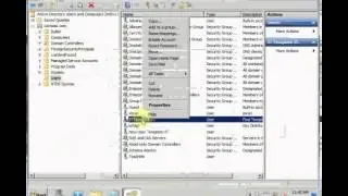 Creating User Template in Windows Server 2008