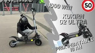 Angwatt F1 New &ndash; [4k/60fps] Unboxing, test, and review: is it really worth it? #scooter #rider