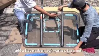 Pool Side Baskettball Installation