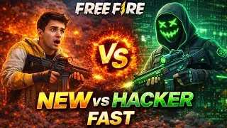 New Player vs Hacker 😱 | Free Fire Shocking Match #freefire #shorts #youtube 