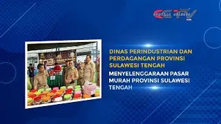 Meriahkan HBSN, Pemprov. Sulteng Gelar Pasar Murah