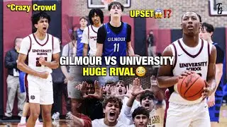 Gilmour Vs University School RIVAL Got CRAZY 😳| INSANE Student Section‼️| UPSET😱