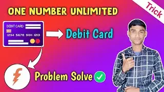 One Number Unlimited Debit Card Trick For Freecharge || FC Code Remove & Block Problem Solve