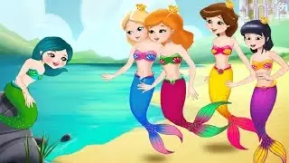 Play Fun Mermaid Princess Kids Games Clean Up, Doctor and Songs Learn and Have Fun Game For Children