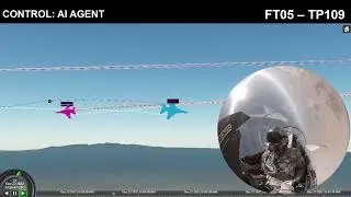 X-62A AI Controlled Dogfight Footage &bull; DARPA Air Combat Evolution (ACE)
