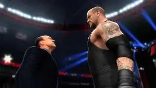WWE 2K RAW 2/24/14 - The Undertaker Returns and Confront Brock Lesnar Brock Lesnar !!!!(wwe2k14)