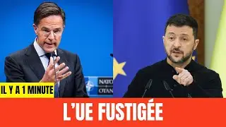L'Occident se brise : Zelensky attaque l'Europe, Trump abandonne l'OTAN
