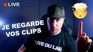 🔎Je réagis à vos clips, freestyles, prods ! LIVE DU LAB