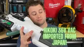 HiKOKI R36DB 36V Multi-Volt Cordless Vacuum Cleaner USA Review! | Imported Vacuum from Japan!