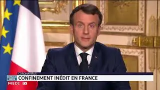Coronavirus : confinement in&eacute;dit en France