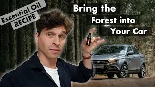 How to make a car fragrance / air freshener - Bring the forest into your car!