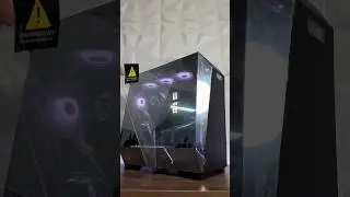 Three Way Tempered Glass - InWin PRISM #asmr