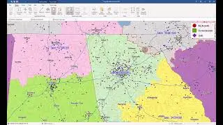 Viewing Accounts for Franchise Territories