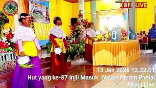 Hut yang ke-87 Injil Masuk Wissel Meren Paniai 
