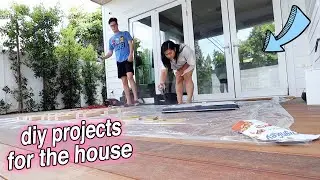 NEW diy projects on the house!!