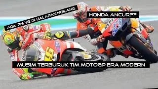 HONDA LAGI BAPUK?? LAH NUMPANG SEKALI BALAPAN JG ADA #duniabalap #motogp