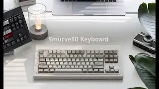 Smurve80 Keyboard - Curve Plate - Solenoid - Classic #keyboard