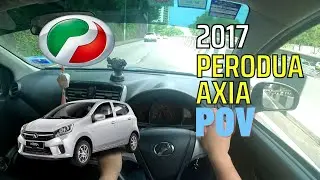 2017 Perodua Axia 1.0 AT - POV test drive | MW driver