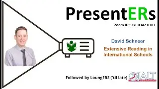 PresentERs January 2025 - Extensive Reading in International Schools (David Schneer)