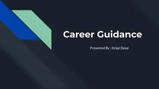 Career guidance in Gujarati..