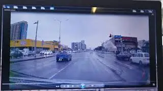 ДТП 22.09.2020 года в Нур-Султане на пересечении пр. Богенбай батыра и ул. Ш. Уалиханова