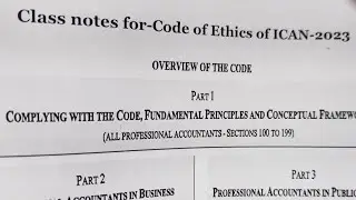 CODE OF ETHICS OF ICAN - 2023 // REVISION// CAP2 ICAN 