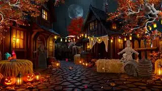 Halloween Sound | Ancient House, Autumn Leaves, Creative Night Sounds & White Noise for Relaxation