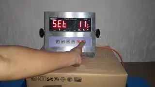 Timbangan Sapi MKCELL mk-di03 dan Setting untuk menimbang sapi yaitu HOLD automatis.
